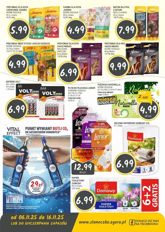 Słoneczko - gazetka promocyjna Gazetka od czwartku 06.11 do niedzieli 16.11 - strona 10