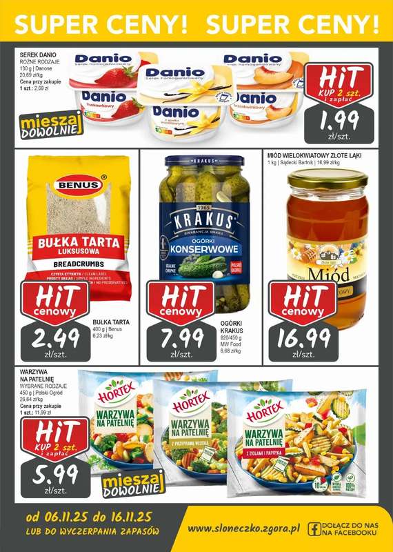 Słoneczko - gazetka promocyjna Gazetka od czwartku 06.11 do niedzieli 16.11 - strona 6