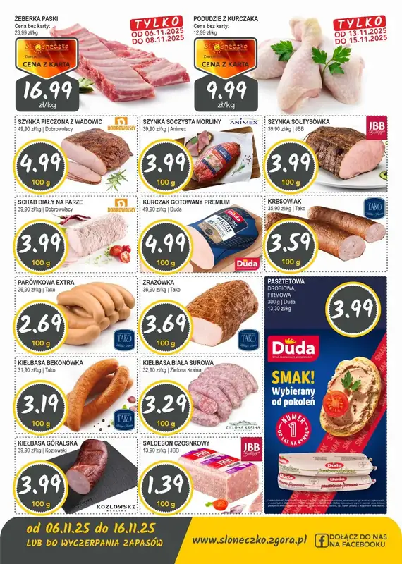 Słoneczko - gazetka promocyjna Gazetka od czwartku 06.11 do niedzieli 16.11 - strona 2