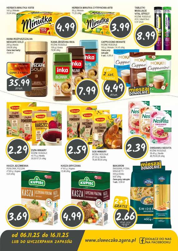 Słoneczko - gazetka promocyjna Gazetka od czwartku 06.11 do niedzieli 16.11 - strona 5