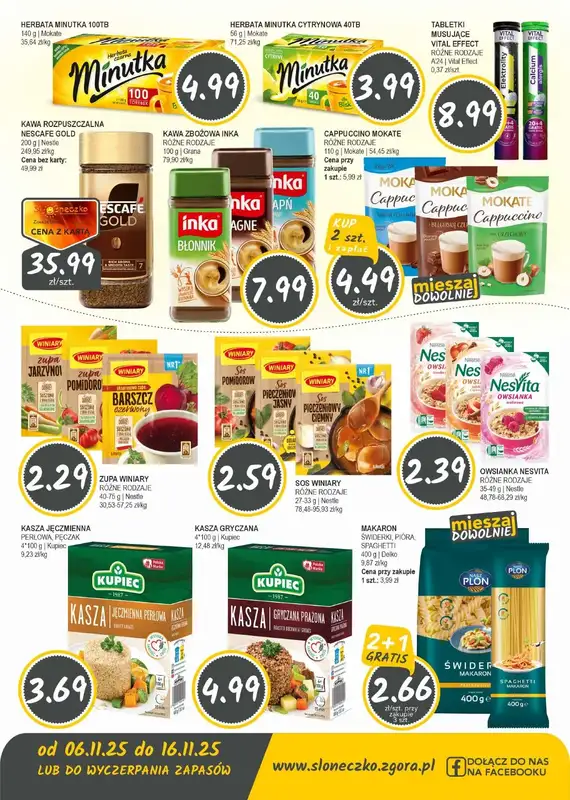 Słoneczko - gazetka promocyjna Gazetka od czwartku 06.11 do niedzieli 16.11 - strona 5