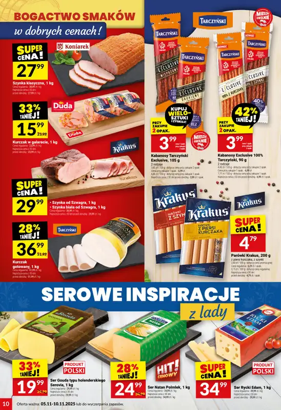 Twój Market - gazetka promocyjna Gazetka od środy 05.11 do poniedziałku 10.11 - strona 10