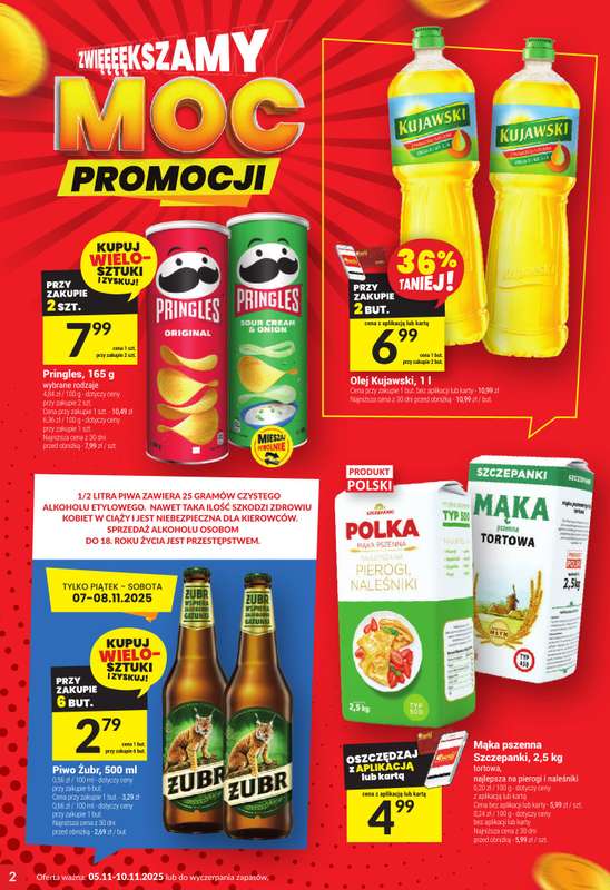 Twój Market - gazetka promocyjna Gazetka od środy 05.11 do poniedziałku 10.11 - strona 2