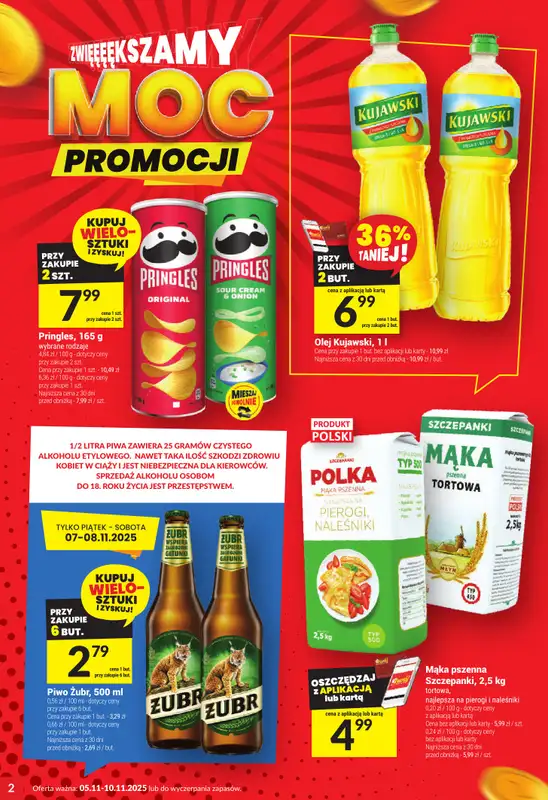 Twój Market - gazetka promocyjna Gazetka od środy 05.11 do poniedziałku 10.11 - strona 2