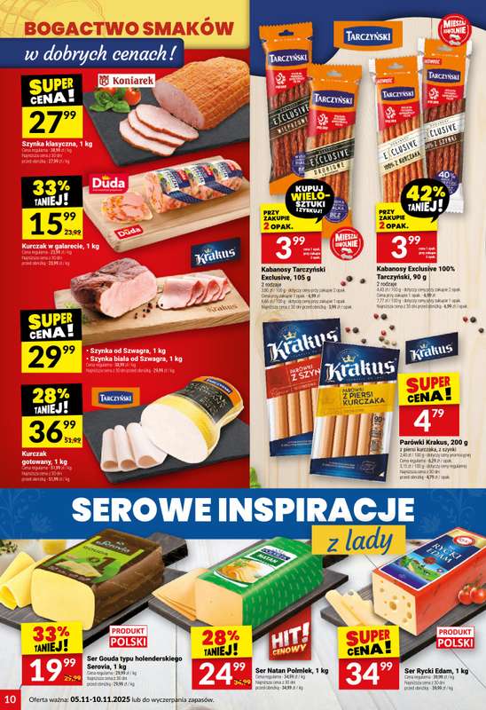 Twój Market - gazetka promocyjna Gazetka od środy 05.11 do poniedziałku 10.11 - strona 10