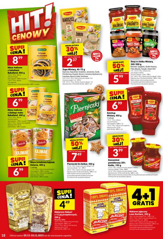 Twój Market - gazetka promocyjna Gazetka od środy 05.11 do poniedziałku 10.11 - strona 18