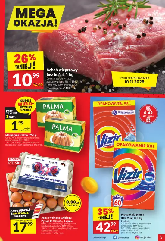 Twój Market - gazetka promocyjna Gazetka   - strona 3