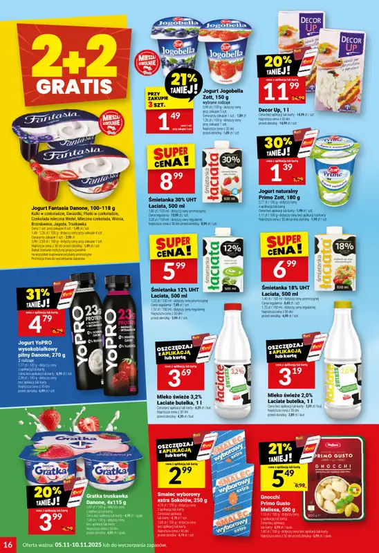 Twój Market - gazetka promocyjna Gazetka od środy 05.11 do poniedziałku 10.11 - strona 16