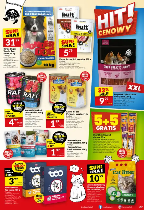 Twój Market - gazetka promocyjna Gazetka od środy 05.11 do poniedziałku 10.11 - strona 29