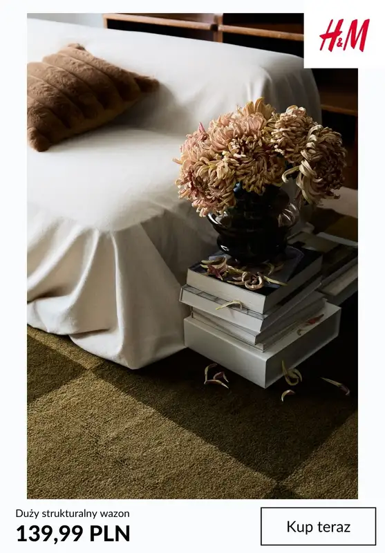 H&M - gazetka promocyjna HOME: salon od wtorku 04.11  - strona 8