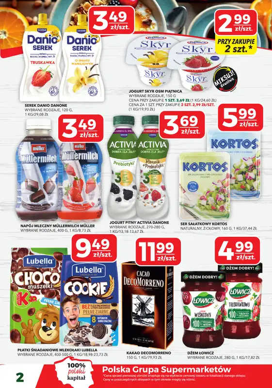 Top Market - gazetka promocyjna Gazetka od czwartku 06.11 do niedzieli 16.11 - strona 2