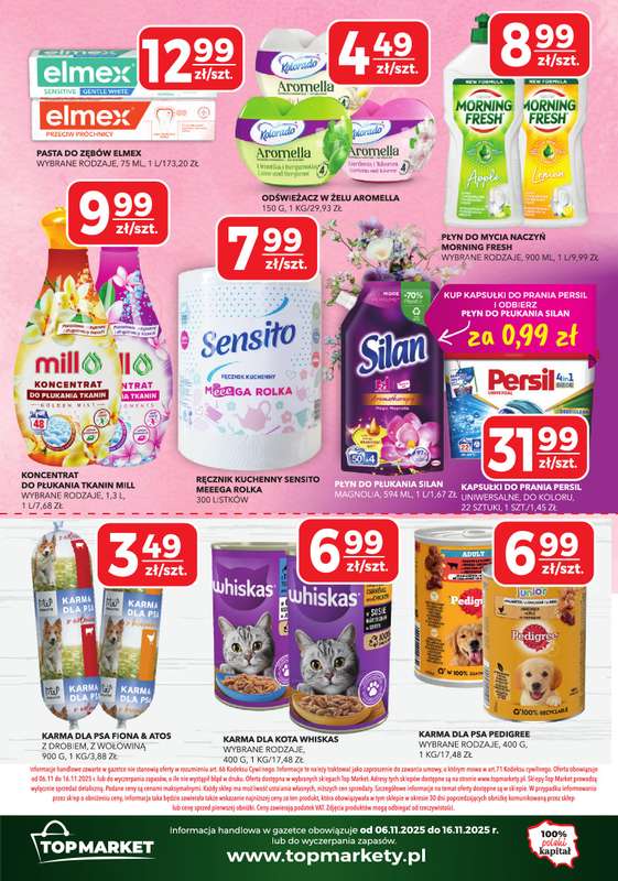 Top Market - gazetka promocyjna Gazetka od czwartku 06.11 do niedzieli 16.11 - strona 12