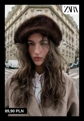 Zara - gazetka promocyjna Akcesoria zimowe dla niej od wtorku 04.11  - strona 4