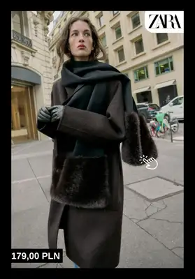 Zara - gazetka promocyjna Akcesoria zimowe dla niej od wtorku 04.11  - strona 9