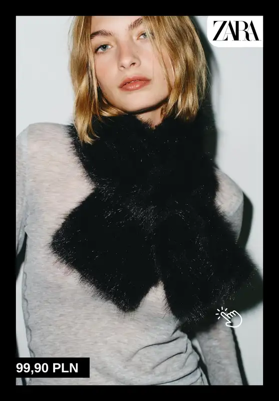 Zara - gazetka promocyjna Akcesoria zimowe dla niej od wtorku 04.11  - strona 5