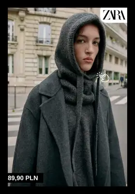 Zara - gazetka promocyjna Akcesoria zimowe dla niej od wtorku 04.11  - strona 12