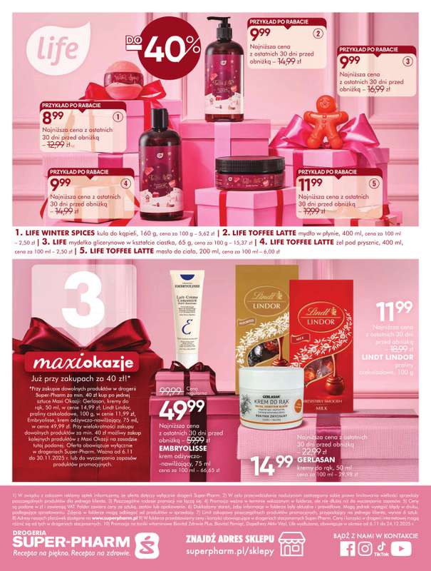 Super-Pharm - gazetka promocyjna Jakie piękne Święta od czwartku 06.11 do niedzieli 30.11 - strona 32