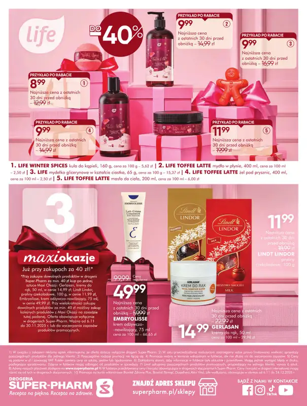 Super-Pharm - gazetka promocyjna Jakie piękne Święta od czwartku 06.11 do niedzieli 30.11 - strona 32