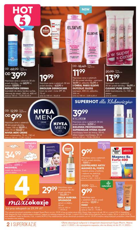 Super-Pharm - gazetka promocyjna Gazetka od czwartku 06.11 do piątku 21.11 - strona 2