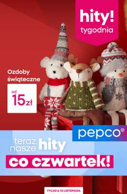 Pepco - gazetka promocyjna Hity tygodnia od czwartku 06.11 do środy 12.11