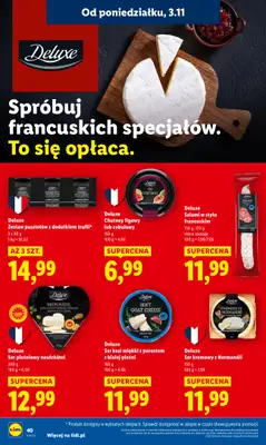 Lidl - gazetka promocyjna Oferta od poniedziałku od poniedziałku 03.11 do środy 05.11 - strona 44