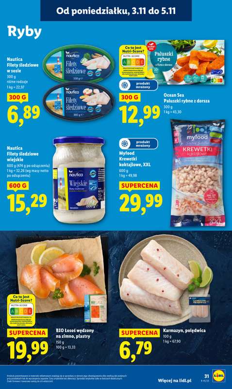 Lidl - gazetka promocyjna Oferta od poniedziałku od poniedziałku 03.11 do środy 05.11 - strona 33