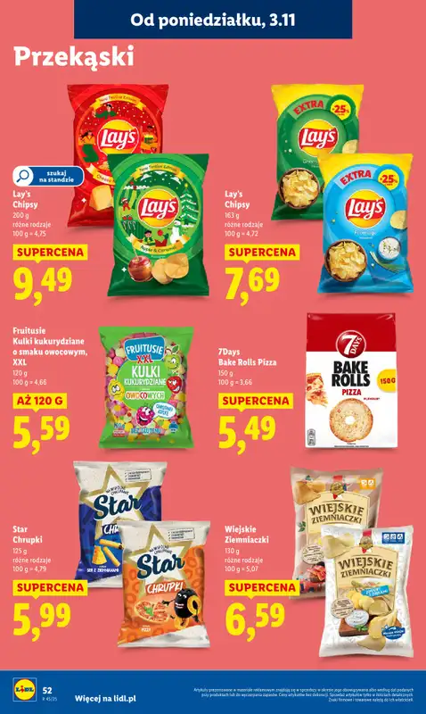 Lidl - gazetka promocyjna Oferta od poniedziałku od poniedziałku 03.11 do środy 05.11 - strona 56