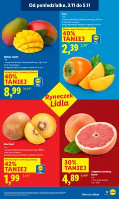 Lidl - gazetka promocyjna Oferta od poniedziałku od poniedziałku 03.11 do środy 05.11 - strona 19