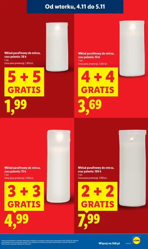 Lidl - gazetka promocyjna Oferta od poniedziałku od poniedziałku 03.11 do środy 05.11 - strona 69