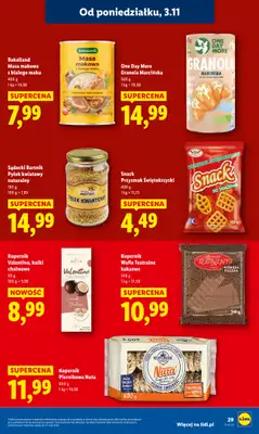 Lidl - gazetka promocyjna Oferta od poniedziałku od poniedziałku 03.11 do środy 05.11 - strona 31