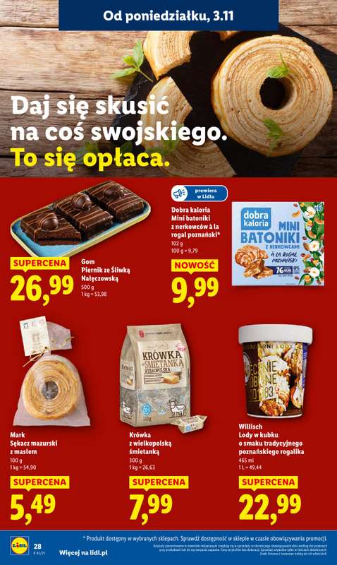 Lidl - gazetka promocyjna Oferta od poniedziałku od poniedziałku 03.11 do środy 05.11 - strona 30