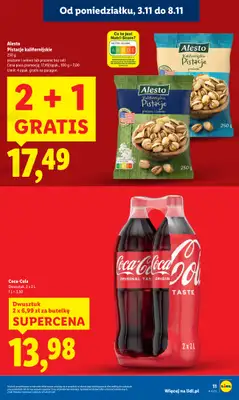 Lidl - gazetka promocyjna Oferta od poniedziałku od poniedziałku 03.11 do środy 05.11 - strona 11