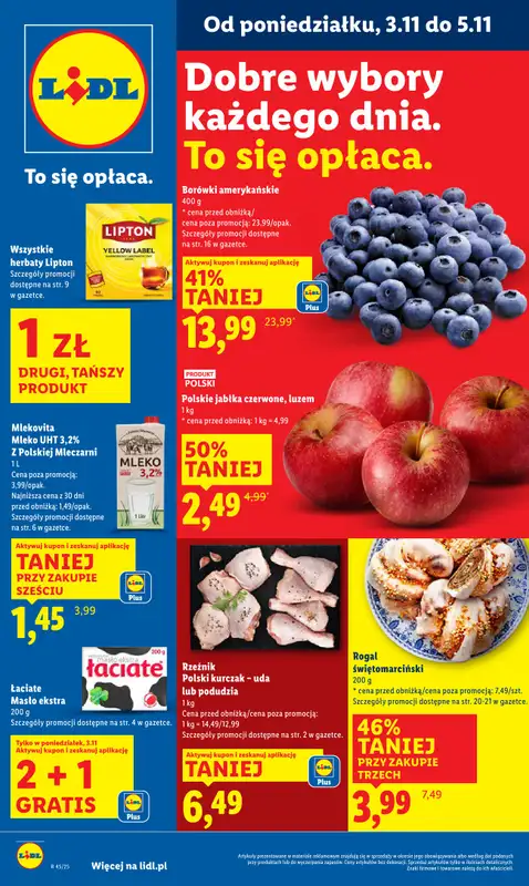 Lidl - gazetka promocyjna Oferta od poniedziałku  