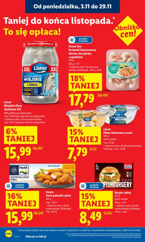 Lidl - gazetka promocyjna Oferta od poniedziałku od poniedziałku 03.11 do środy 05.11 - strona 34