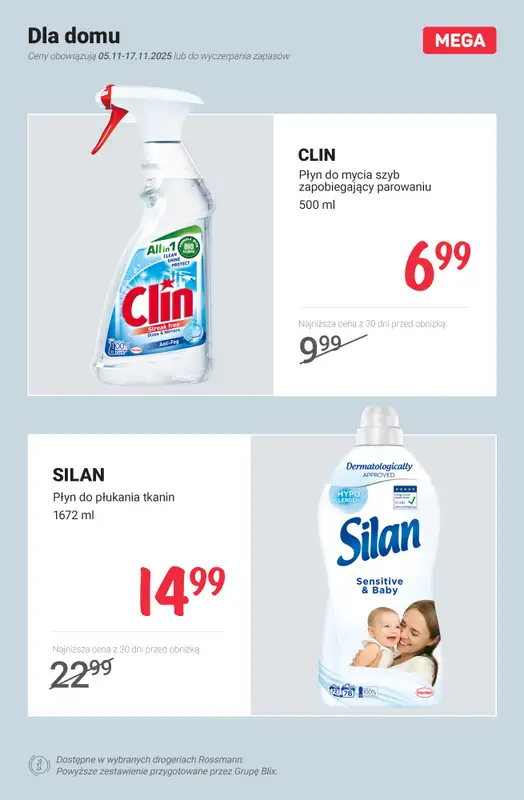 Rossmann - gazetka promocyjna MEGA promocje z nowej gazetki od środy 05.11 do poniedziałku 17.11 - strona 11