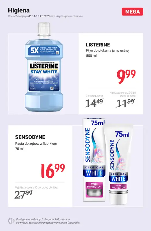 Rossmann - gazetka promocyjna MEGA promocje z nowej gazetki   - strona 3