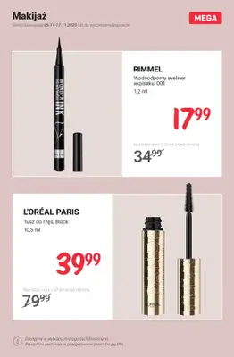 Rossmann - gazetka promocyjna MEGA promocje z nowej gazetki od środy 05.11 do poniedziałku 17.11 - strona 10