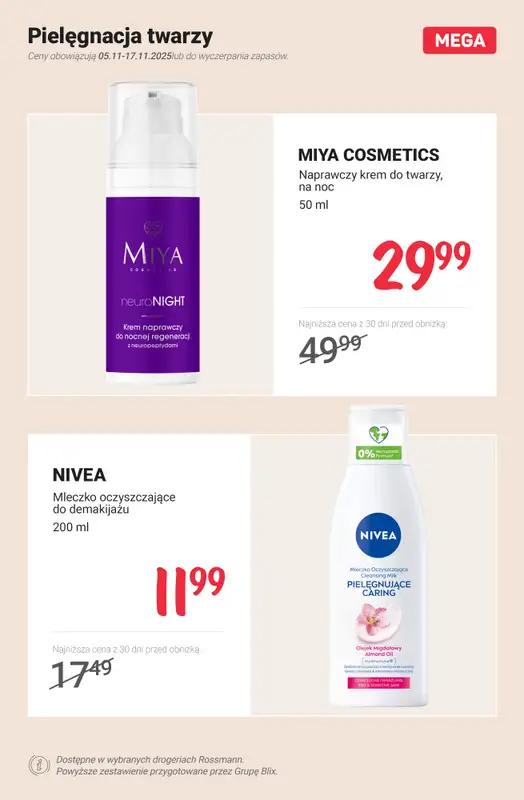 Rossmann - gazetka promocyjna MEGA promocje z nowej gazetki od środy 05.11 do poniedziałku 17.11 - strona 6