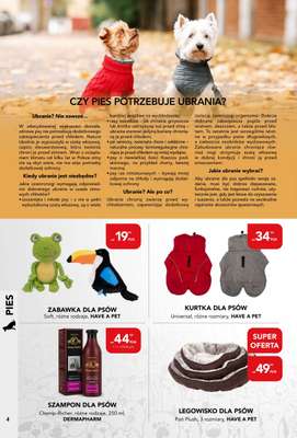 Aquael zoo - gazetka promocyjna Gazetka od poniedziałku 03.11 do niedzieli 30.11 - strona 4