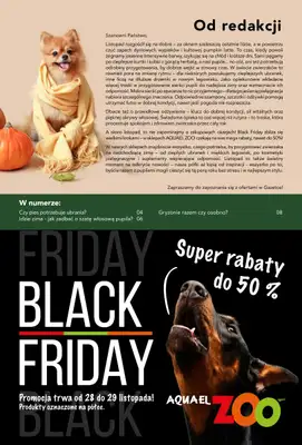 Aquael zoo - gazetka promocyjna Gazetka od poniedziałku 03.11 do niedzieli 30.11 - strona 3