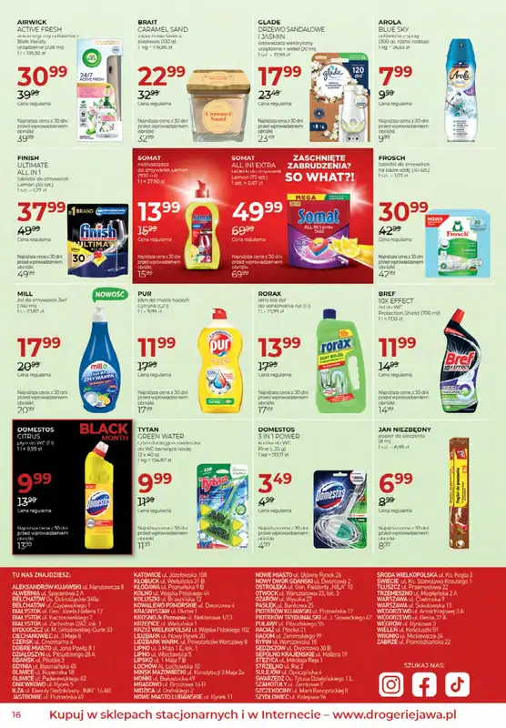 Drogerie Jawa - gazetka promocyjna Gazetka od wtorku 04.11 do środy 03.12 - strona 16