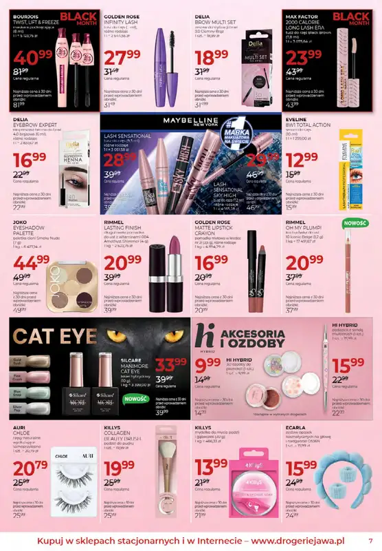 Drogerie Jawa - gazetka promocyjna Gazetka od wtorku 04.11 do środy 03.12 - strona 7