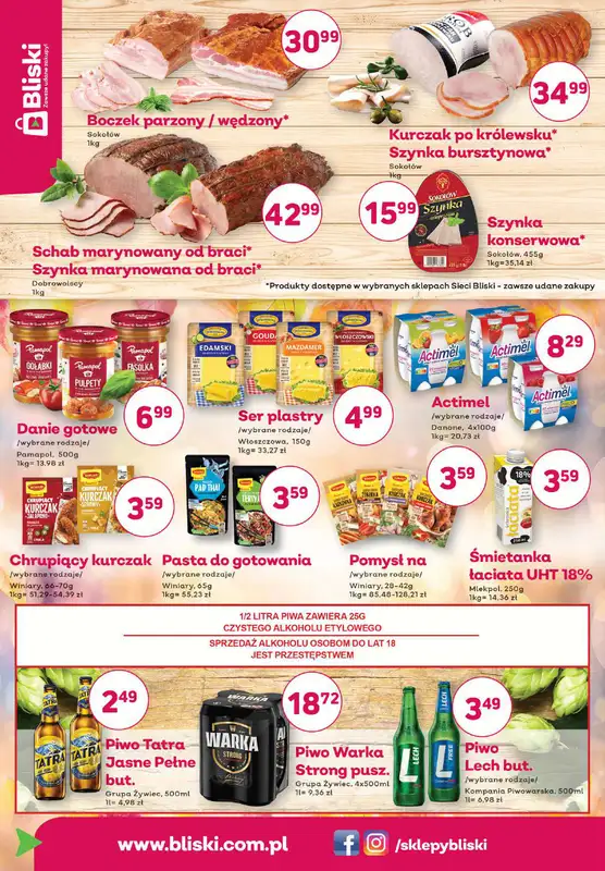 Bliski - gazetka promocyjna Gazetka od wtorku 04.11 do niedzieli 16.11 - strona 2