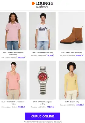 Lounge by Zalando - gazetka promocyjna Do -75% GANT - Kobiety od wtorku 04.11 do piątku 07.11 - strona 8