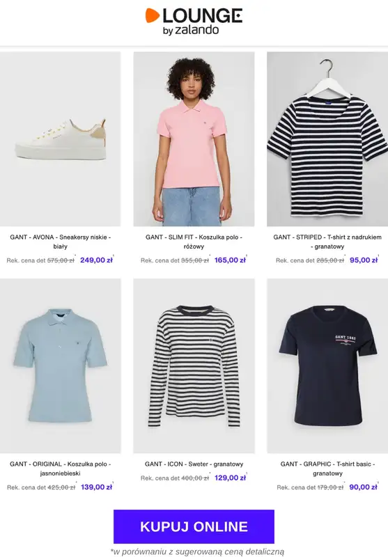 Lounge by Zalando - gazetka promocyjna Do -75% GANT - Kobiety od wtorku 04.11 do piątku 07.11 - strona 4