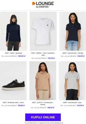 Lounge by Zalando - gazetka promocyjna Do -75% GANT - Kobiety od wtorku 04.11 do piątku 07.11 - strona 7