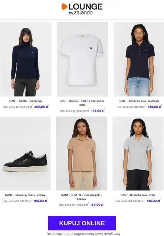 Lounge by Zalando - gazetka promocyjna Do -75% GANT - Kobiety od wtorku 04.11 do piątku 07.11 - strona 7