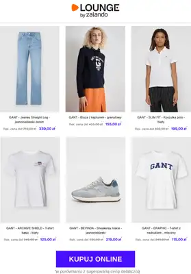 Lounge by Zalando - gazetka promocyjna Do -75% GANT - Kobiety od wtorku 04.11 do piątku 07.11 - strona 9