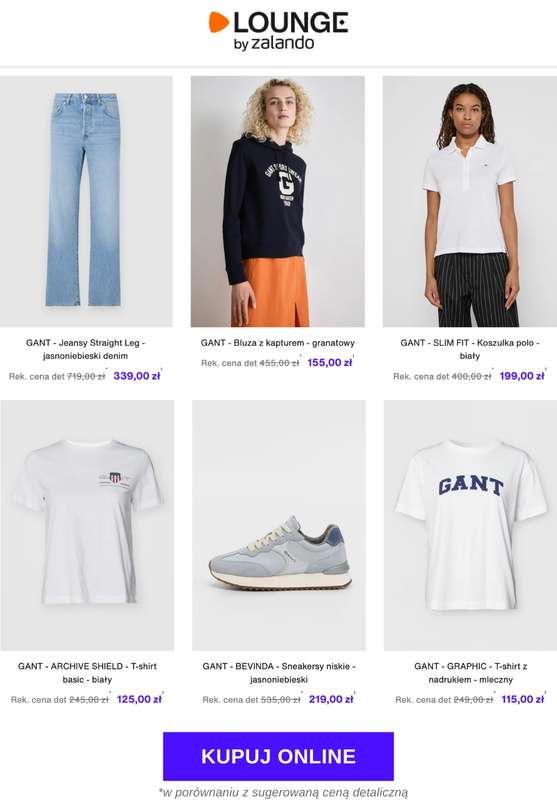 Lounge by Zalando - gazetka promocyjna Do -75% GANT - Kobiety od wtorku 04.11 do piątku 07.11 - strona 9