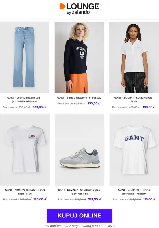Lounge by Zalando - gazetka promocyjna Do -75% GANT - Kobiety od wtorku 04.11 do piątku 07.11 - strona 9
